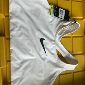 Nike White Training Top